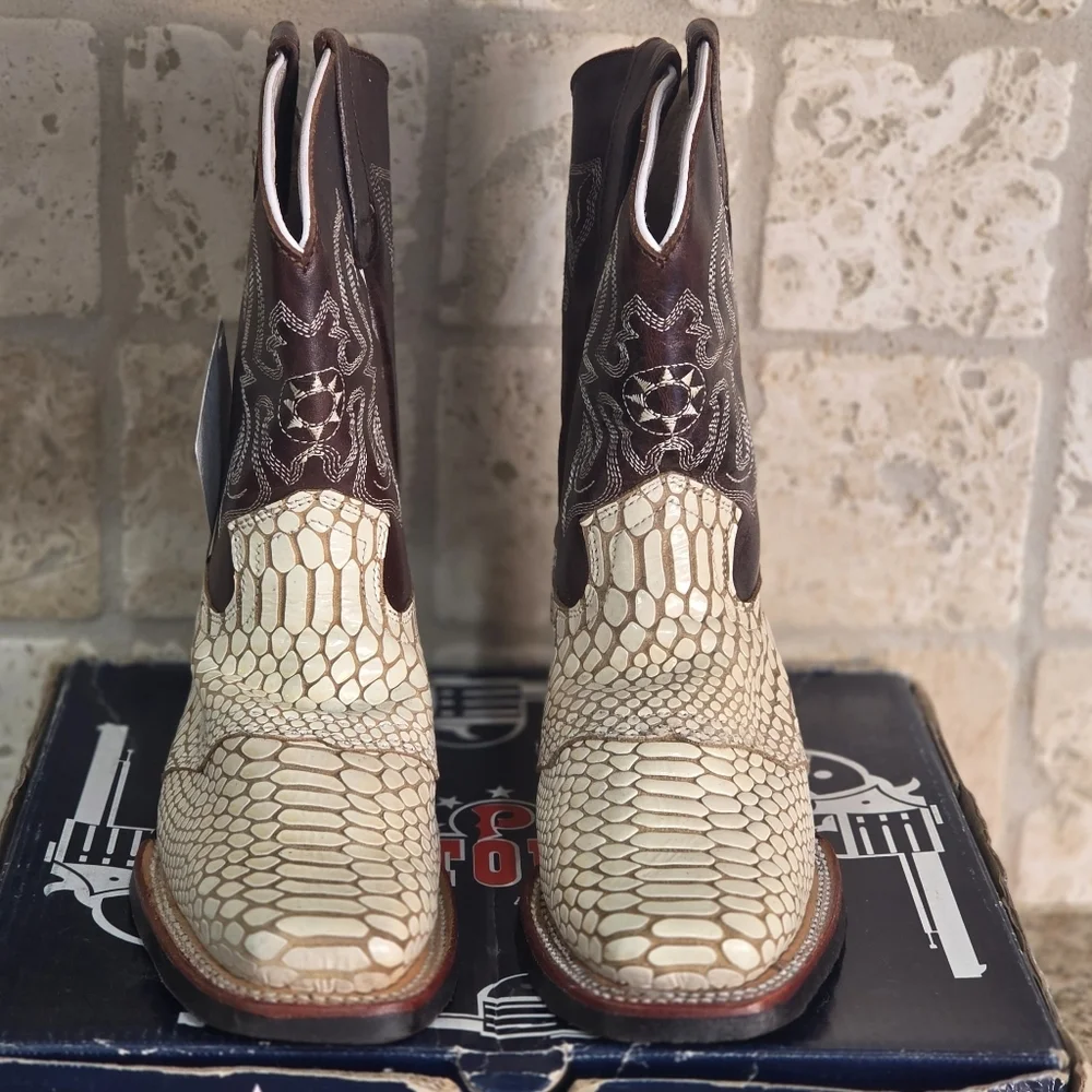 Pistolero Kids Phyton Cowboy Boots